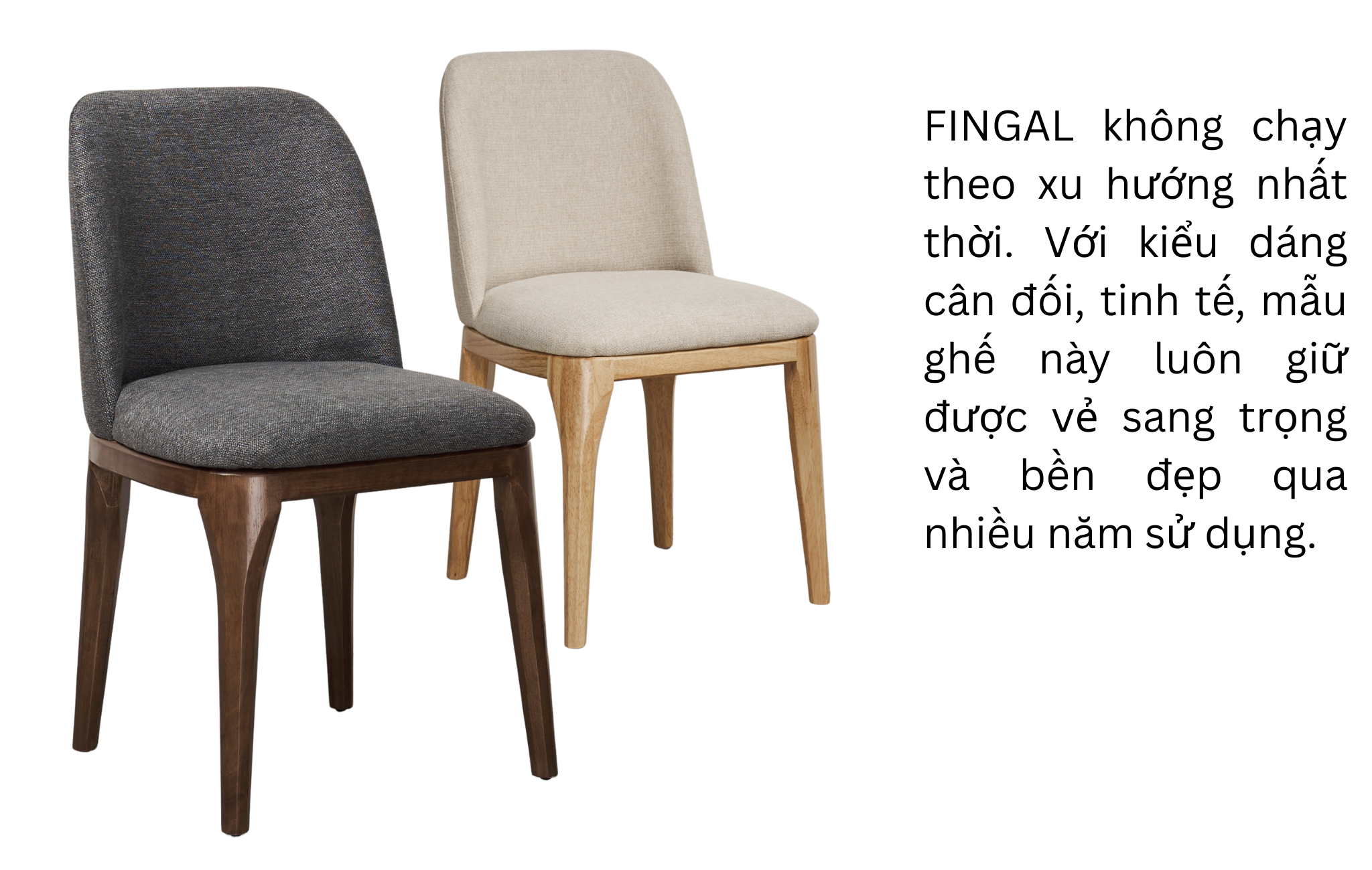 ghế gỗ fingal