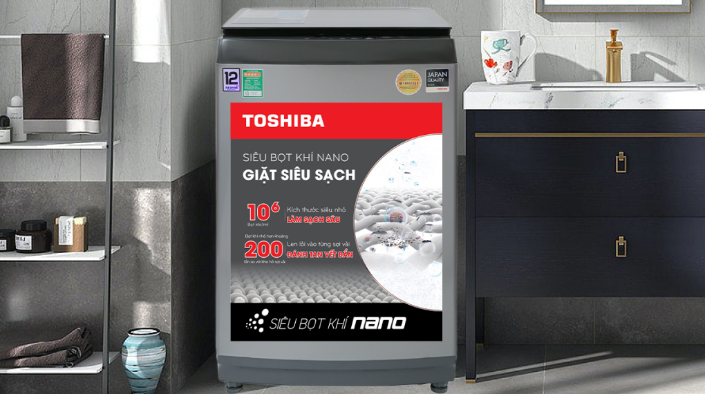 Máy giặt Toshiba 12 kg AW-DUK1300KV(SG)
