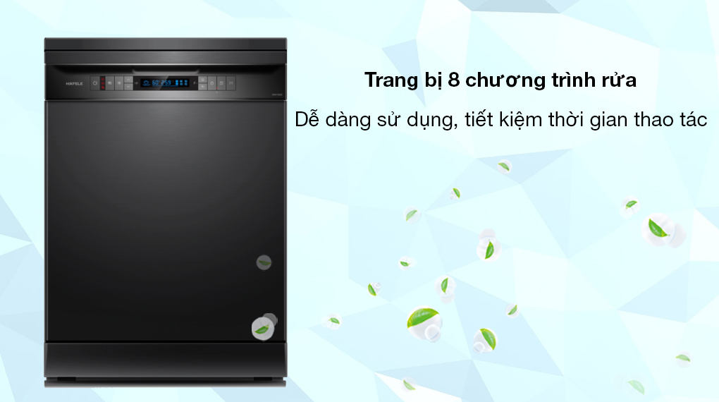 Máy rửa chén độc lập Hafele HDW-F605B (535.29.660) - Chương trình rửa