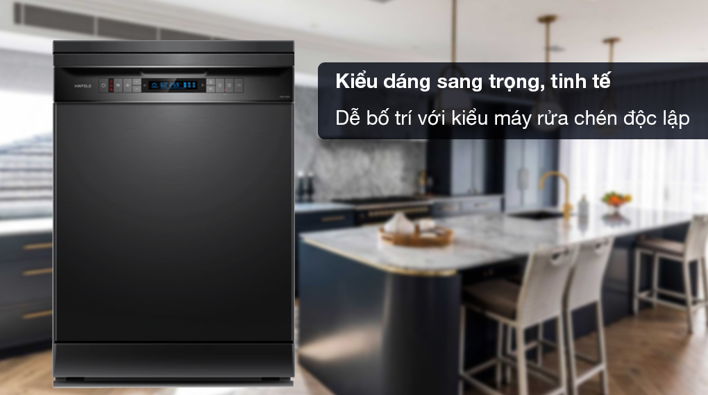 Máy rửa chén độc lập Hafele HDW-F605B (535.29.660) - Thiết kế
