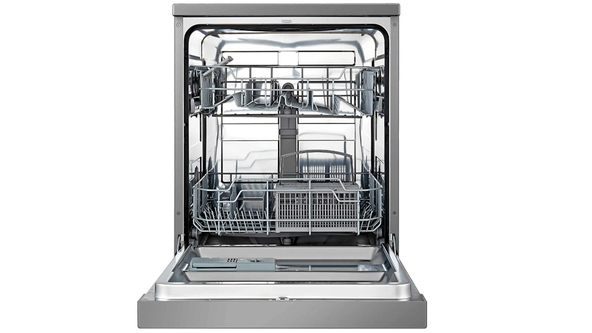 Hafele HDW-F60G (535.29.590) có sức chứa 12 bộ đồ ăn Châu Âu