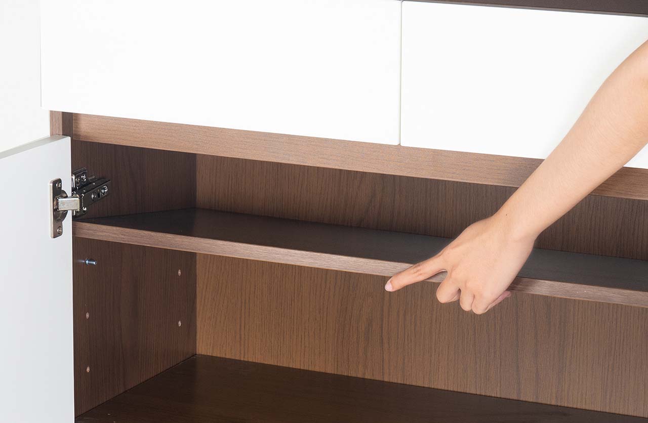 Tủ Giày – Tủ Trang Trí Gỗ MOHO VIENNA 203 có kệ ngăn