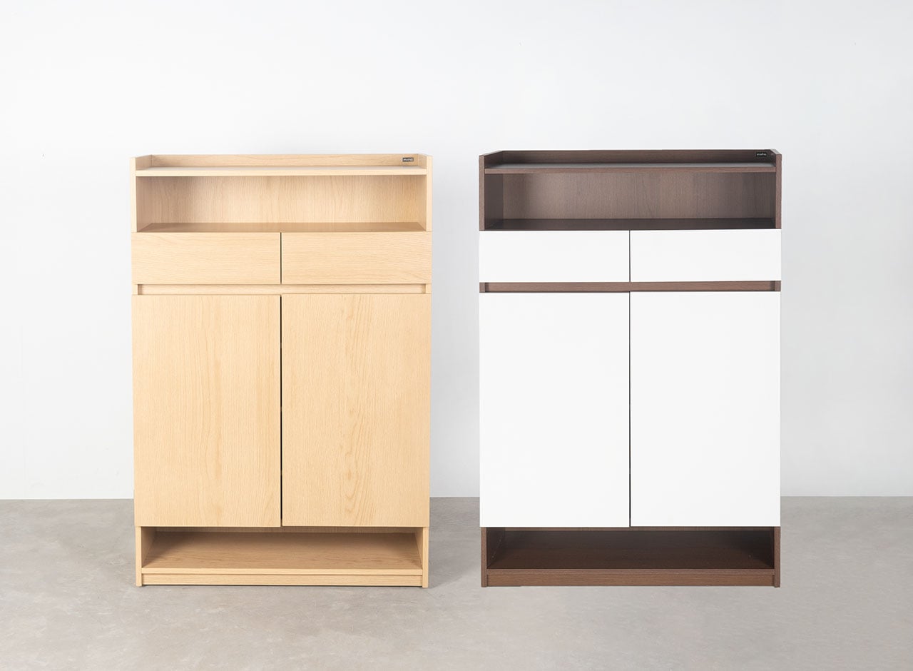 Tủ Giày – Tủ Trang Trí Gỗ MOHO VIENNA 203 có 2 màu