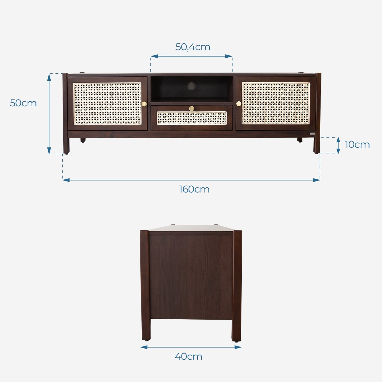 Tủ Kệ TiVi Gỗ MOHO FIJI 401 1